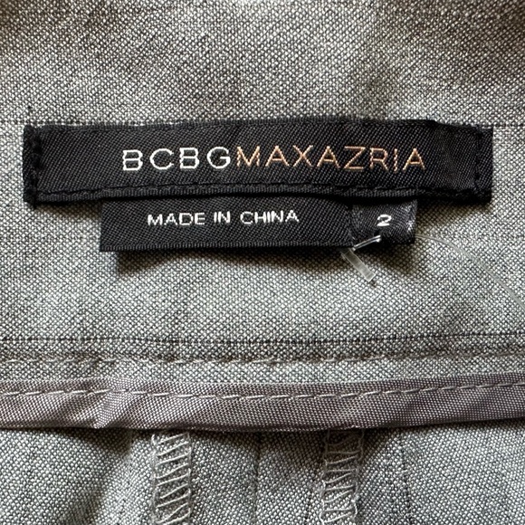 BCBGMaxAzria gray tailored dress pants · size 2 - Picture 3 of 13